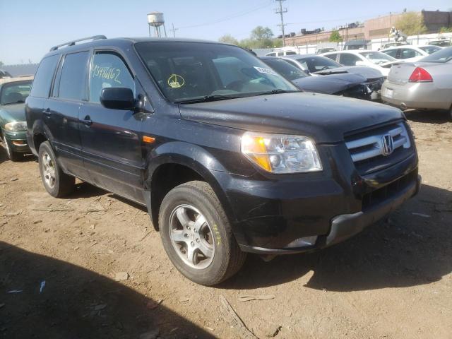 Photo 1 from auction – 2006 HONDA PILOT EX with VIN 2HKYF18786H517258
