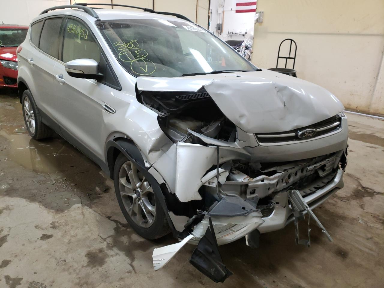 FORD ESCAPE SEL 2013 with VIN 1FMCU0HX2DUD40912 - Photo from auction