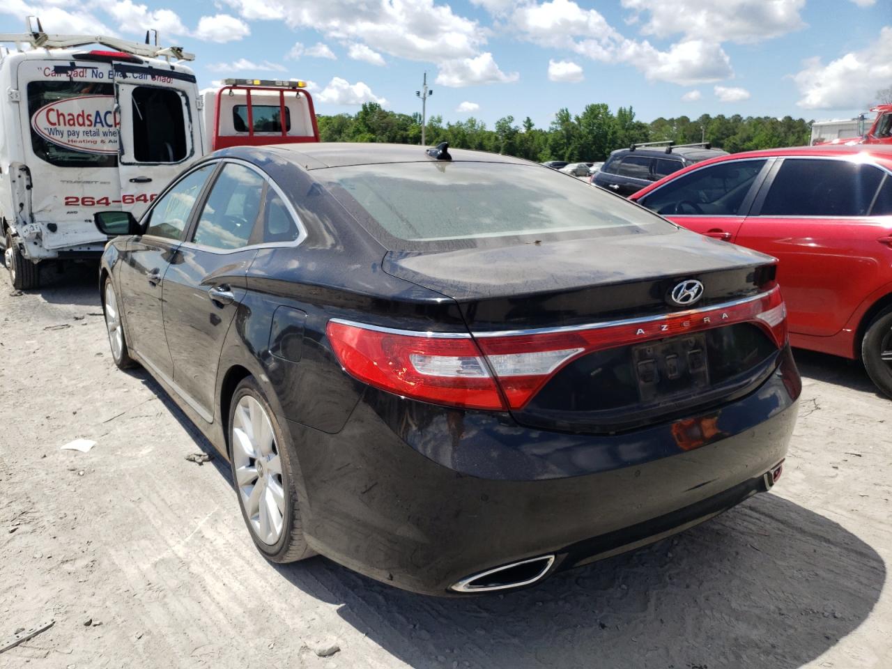 Photo 3 from auction – 2012 HYUNDAI AZERA GLS with VIN KMHFH4JG0CA145703