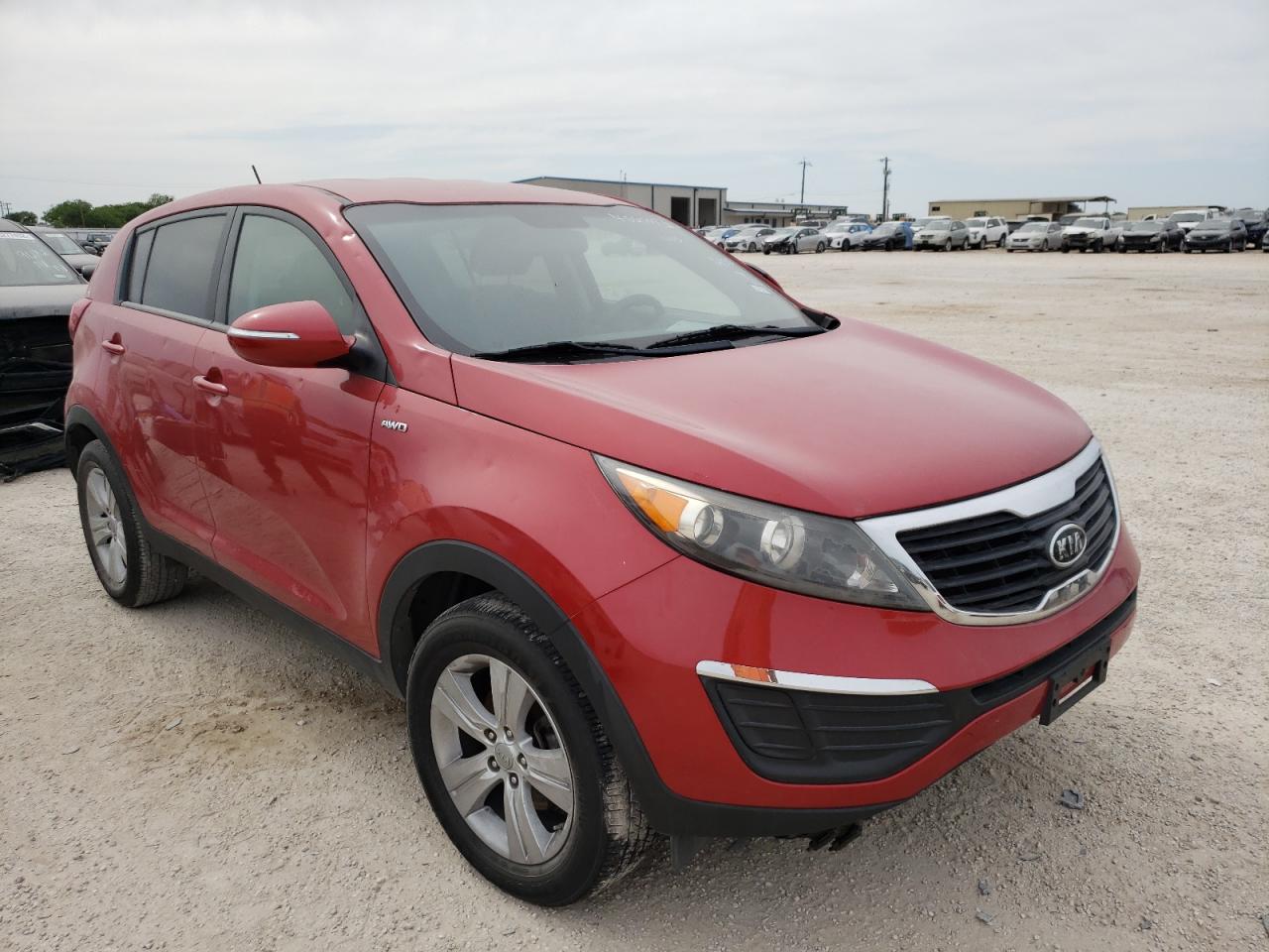 KIA SPORTAGE L 2012 with VIN KNDPBCA27C7216904 - Photo from auction