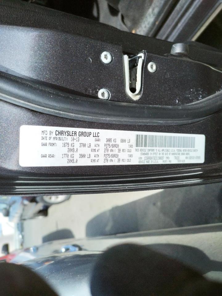 Photo 10 from auction – 2014 RAM 1500 LARAM with VIN 1C6RR6NT6ES190697