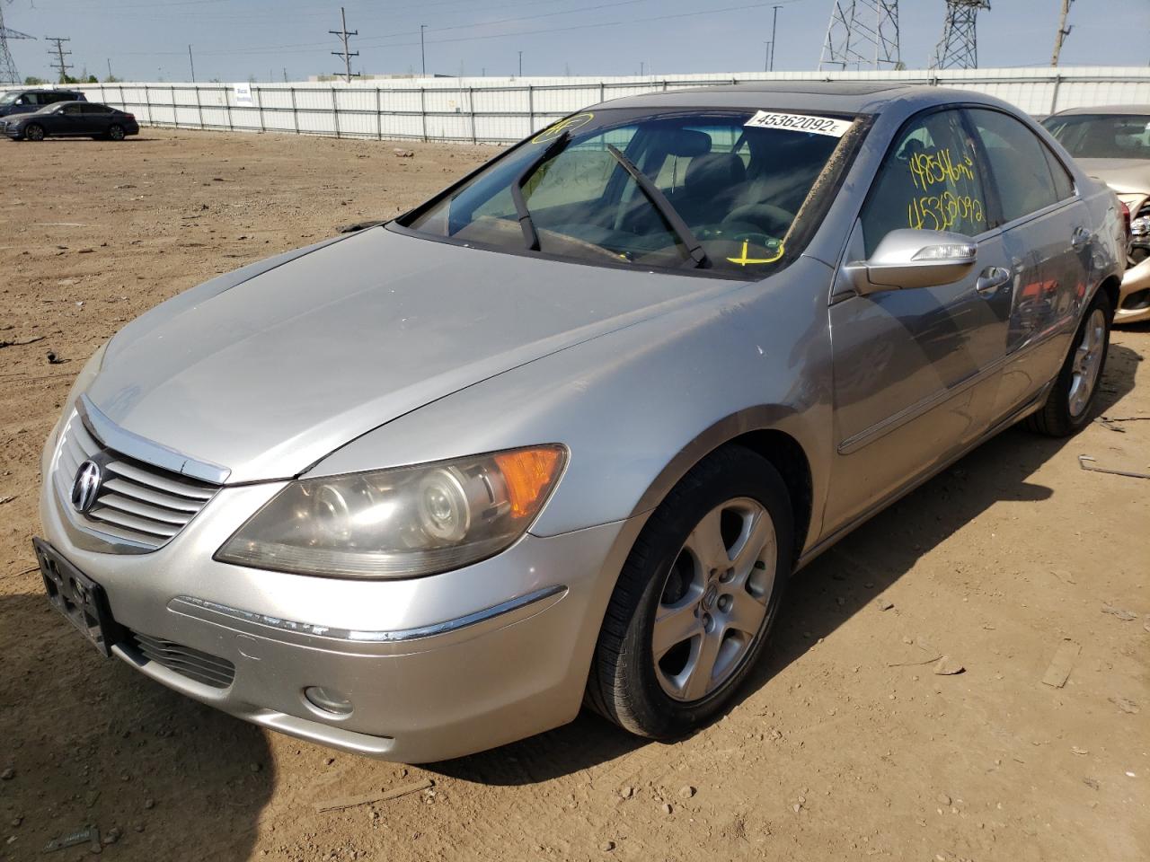 Photo 2 from auction – 2008 ACURA RL with VIN JH4KB16688C004150