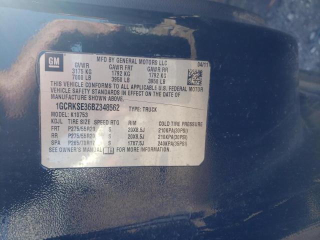 Photo 10 from auction – 2011 CHEVROLET SILVERADO with VIN 1GCRKSE36BZ348562