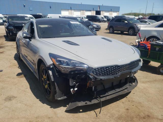 KIA STINGER GT 2022 with VIN KNAE35LD2N6113328 - Photo from auction