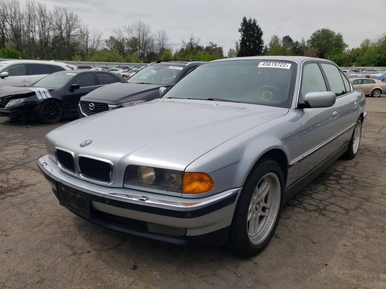 Photo 2 from auction – 1998 BMW 750 IL with VIN WBAGK232XWDH68653