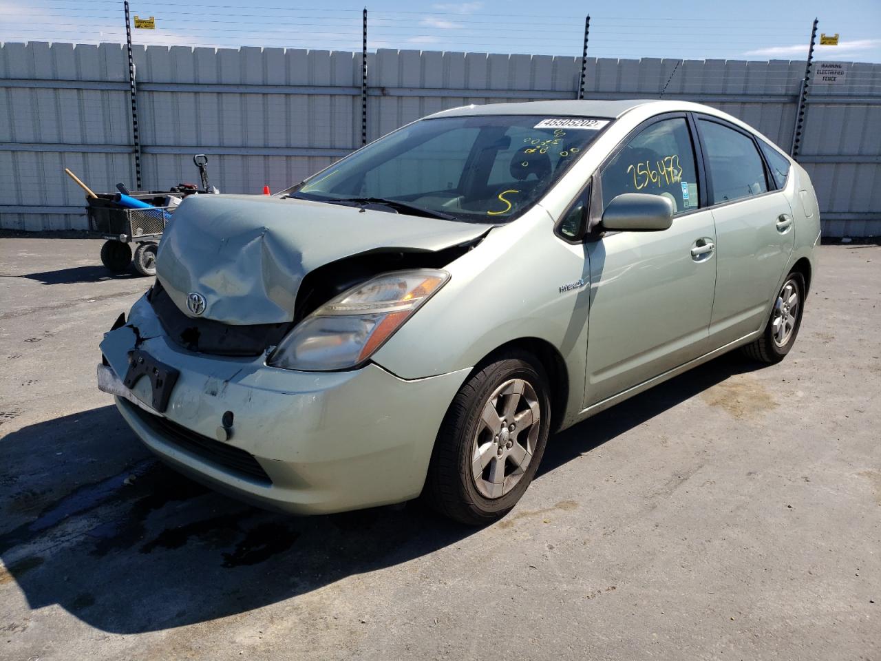 Photo 2 from auction – 2007 TOYOTA PRIUS with VIN JTDKB20U277628449