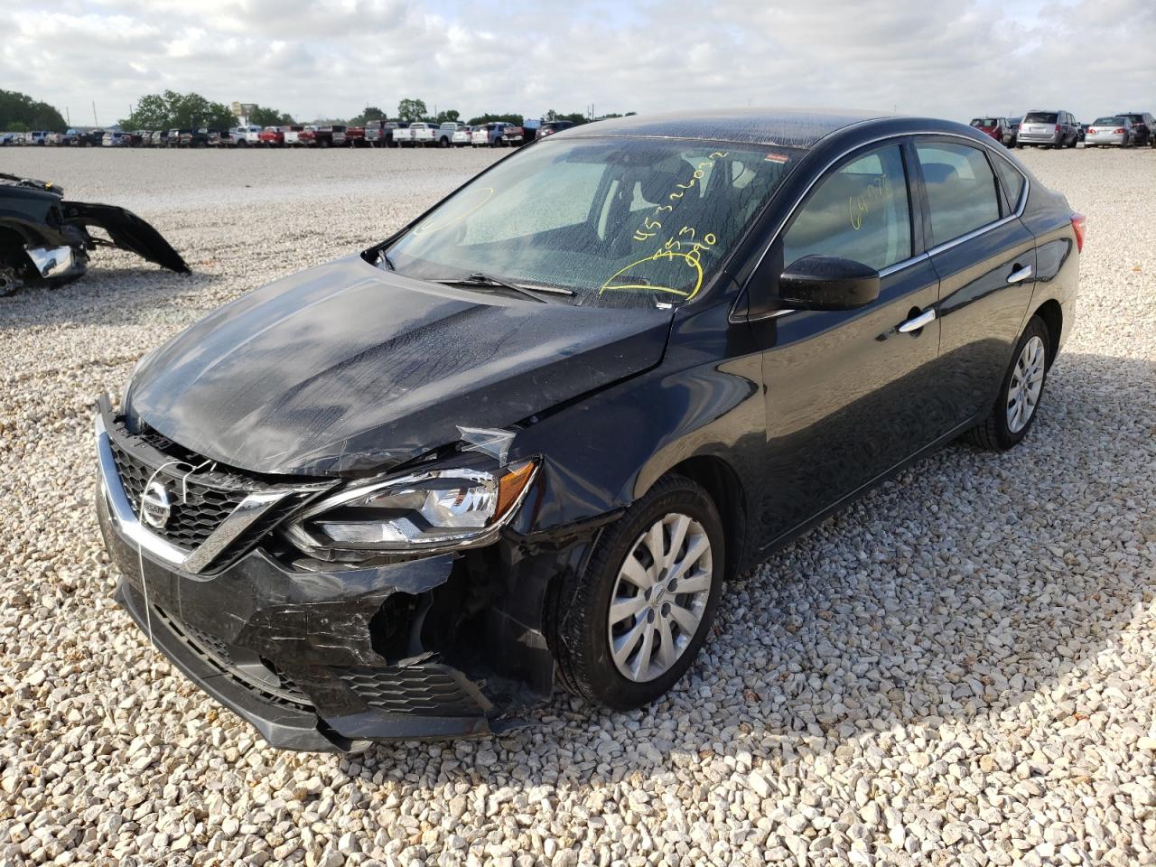 Photo 2 from auction – 2019 NISSAN SENTRA S with VIN 3N1AB7AP5KY353090