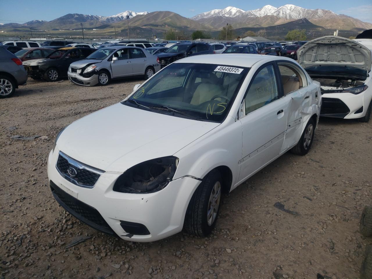 Photo 2 from auction – 2010 KIA RIO LX with VIN KNADH4A36A6601256
