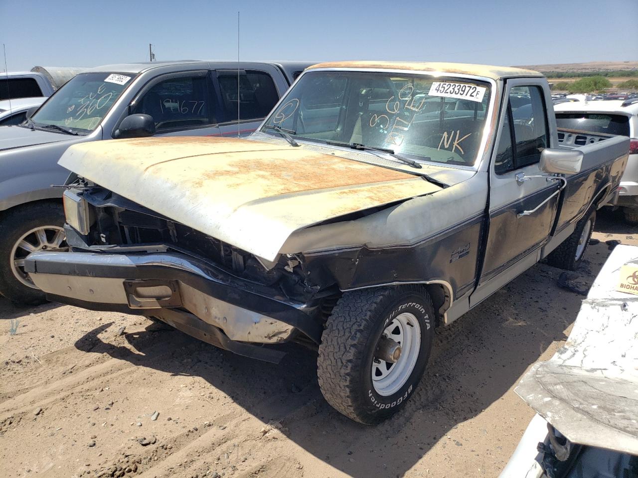Photo 2 from auction – 1988 FORD F150 with VIN 1FTEF15H7JPB75704