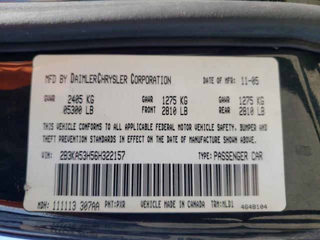 Photo 1 from auction – 2006 DODGE CHARGER R/ with VIN 2B3KA53H56H322157