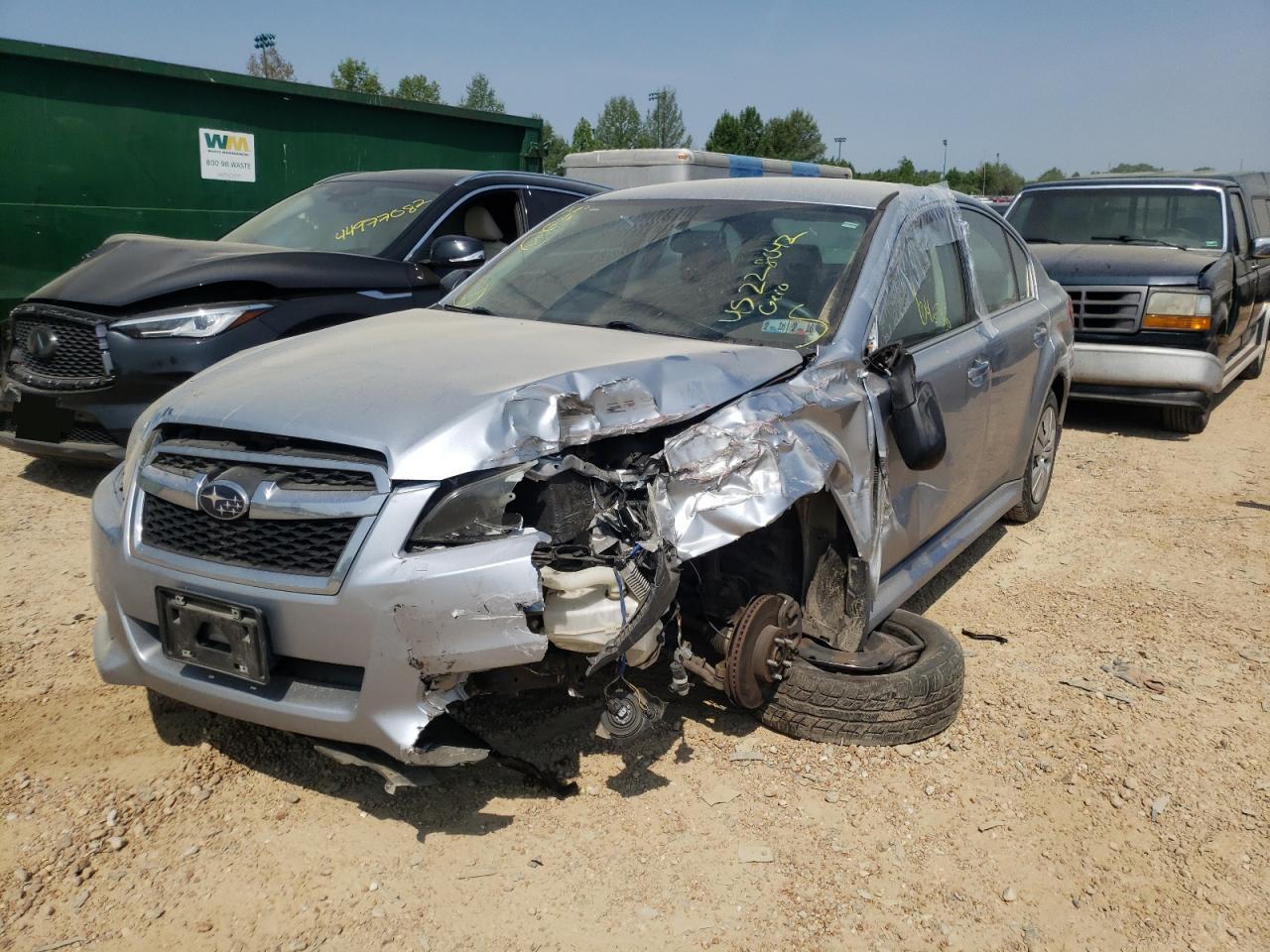 Photo 2 from auction – 2013 SUBARU LEGACY 2.5 with VIN 4S3BMBA64D3009199