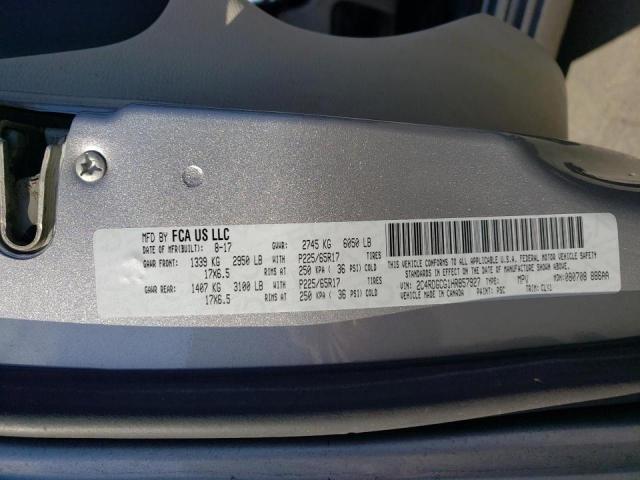 Photo 10 from auction – 2017 DODGE GRAND CARA with VIN 2C4RDGCG1HR857927