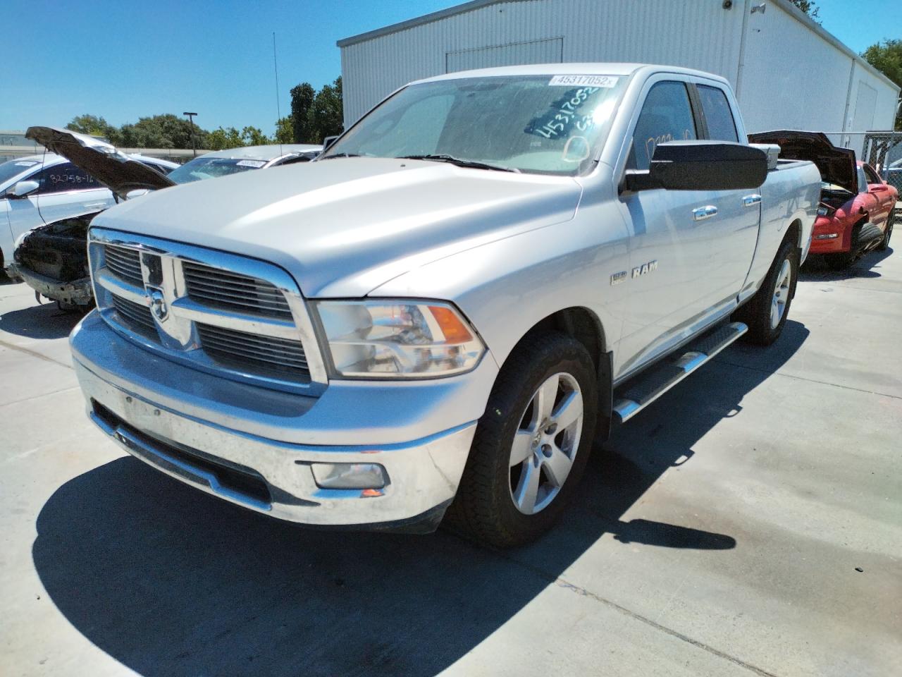 Photo 2 from auction – 2010 DODGE RAM 1500 with VIN 1D7RB1GTXAS182180
