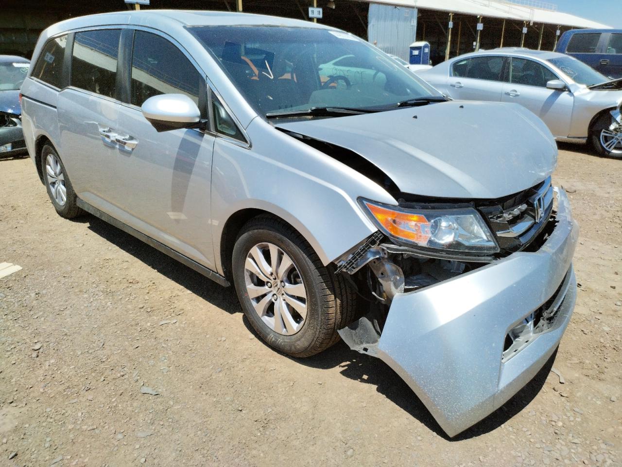 Photo 1 from auction – 2015 HONDA ODYSSEY EX with VIN 5FNRL5H62FB048291