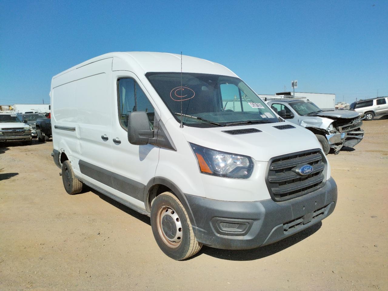 FORD TRANSIT T- 2020 with VIN 1FTBR1C8XLKA04474 - Photo from auction