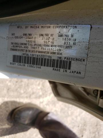 Photo 10 from auction – 2010 MAZDA 3 I with VIN JM1BL1SF1A1201196