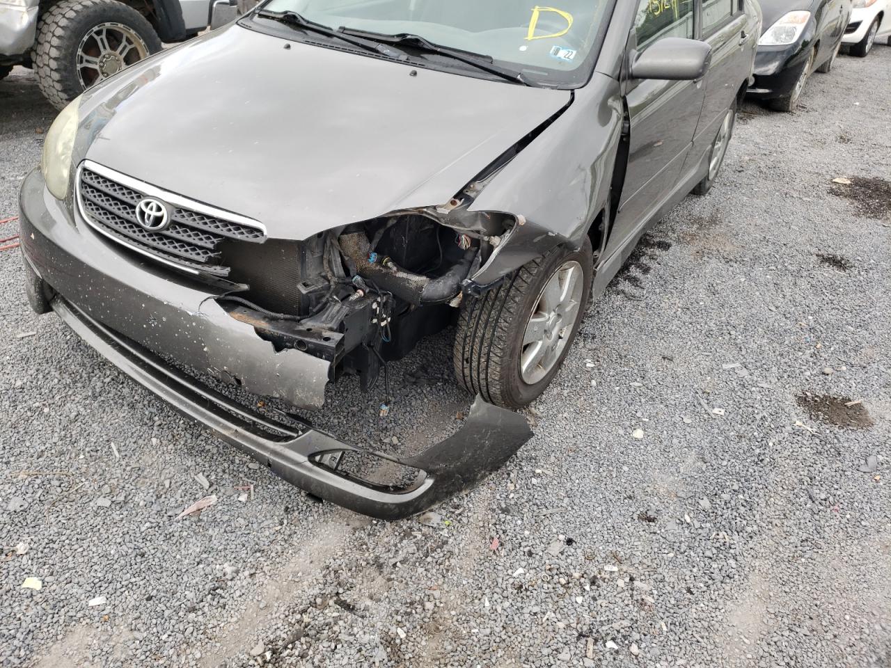 Photo 9 from auction – 2006 TOYOTA COROLLA CE with VIN 2T1BR32E96C711221