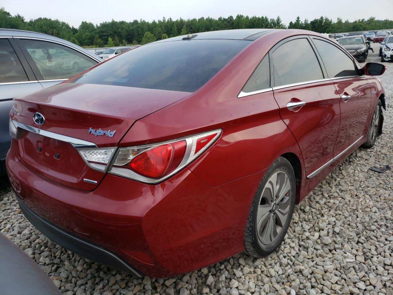 Photo 4 from auction – 2014 HYUNDAI SONATA HYB with VIN KMHEC4A41EA111420
