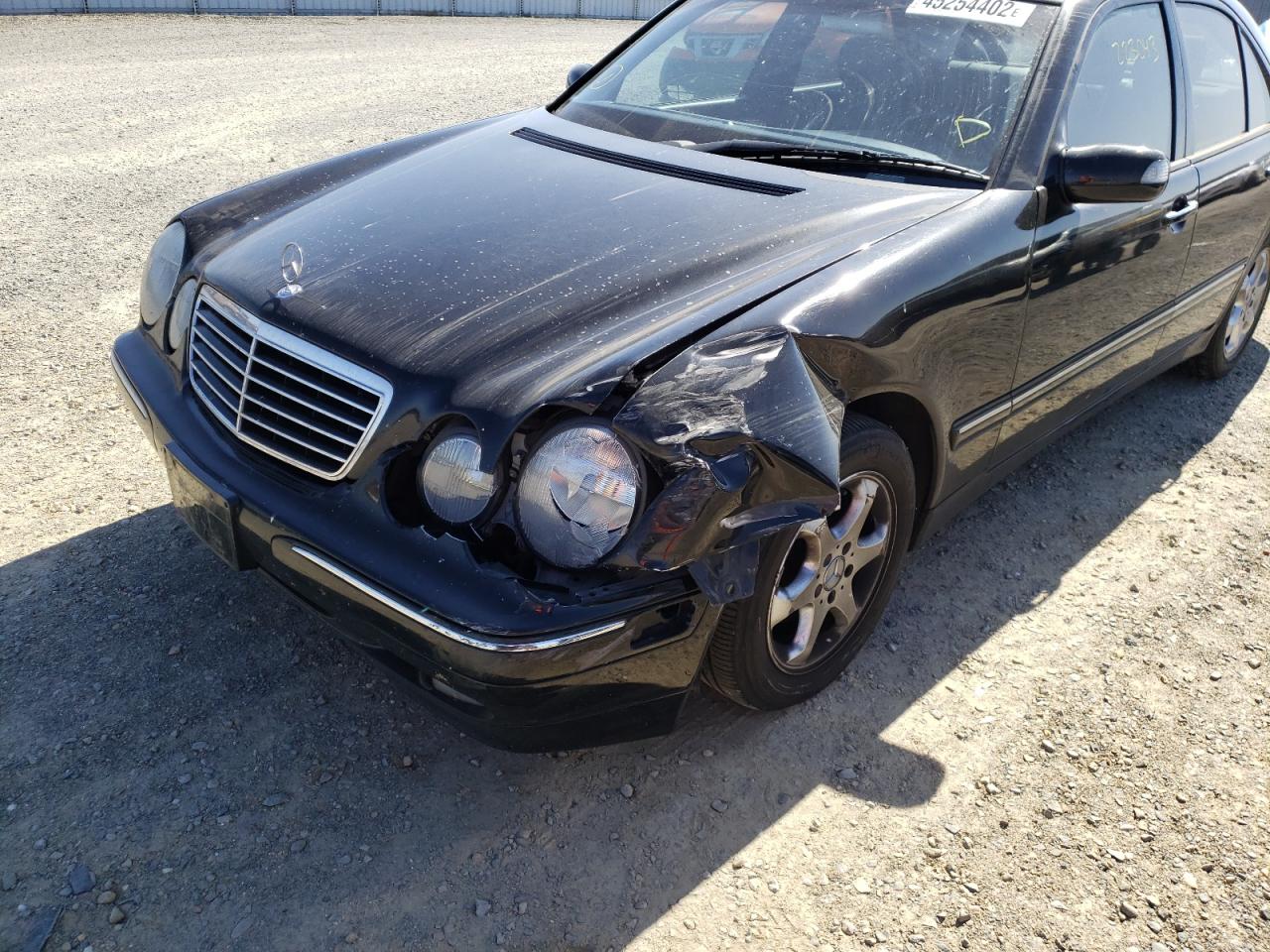 Photo 9 from auction – 2002 MERCEDES-BENZ E 320 with VIN WDBJF65J82B493438