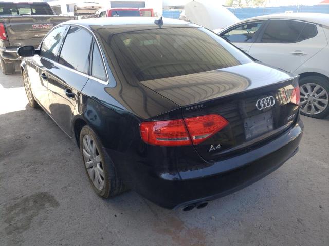 Photo 3 from auction – 2010 AUDI A4 PREMIUM with VIN WAUFFAFL6AN022599