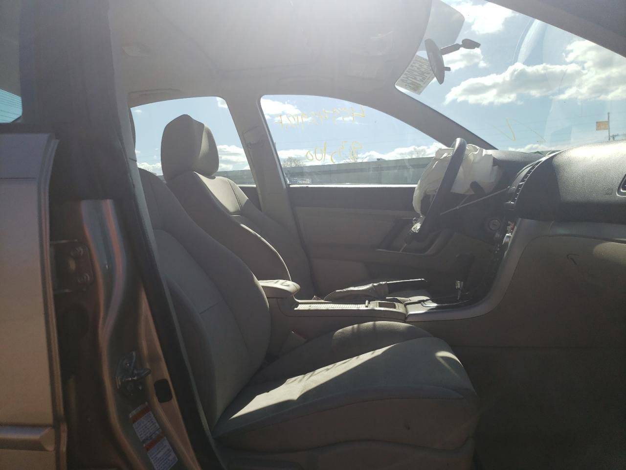 Photo 5 from auction – 2008 SUBARU LEGACY 2.5 with VIN 4S3BL616887216221