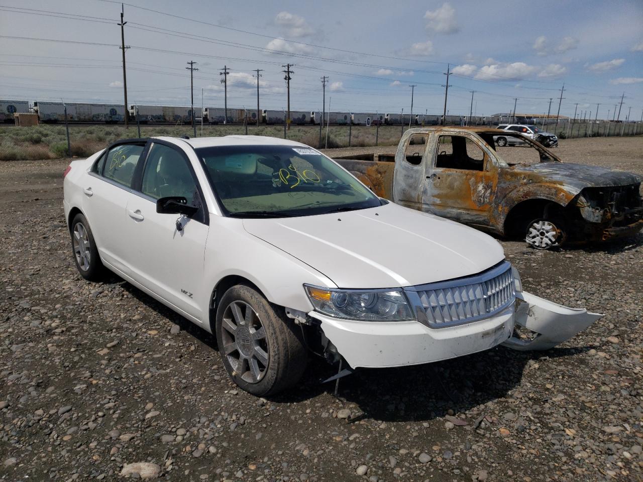 LINCOLN MKZ 2009 with VIN 3LNHM26T59R615317 - Photo from auction
