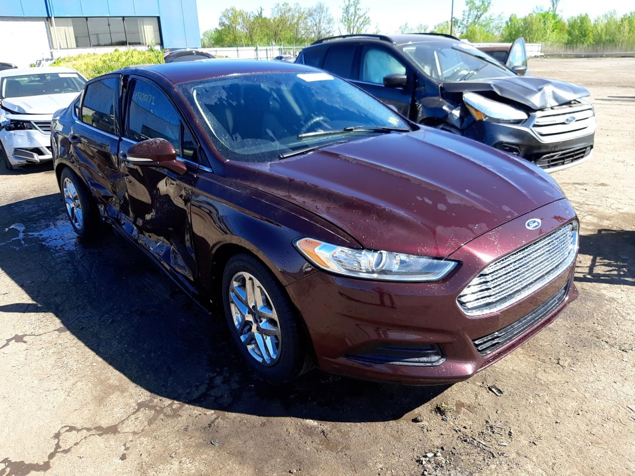 FORD FUSION SE 2013 with VIN 3FA6P0H76DR200058 - Photo from auction