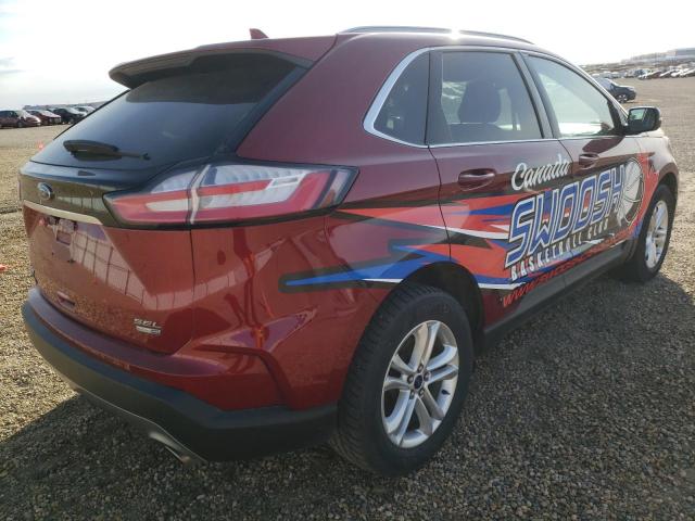 Photo 4 from auction – 2019 FORD EDGE SEL with VIN 2FMPK4J92KBB58365
