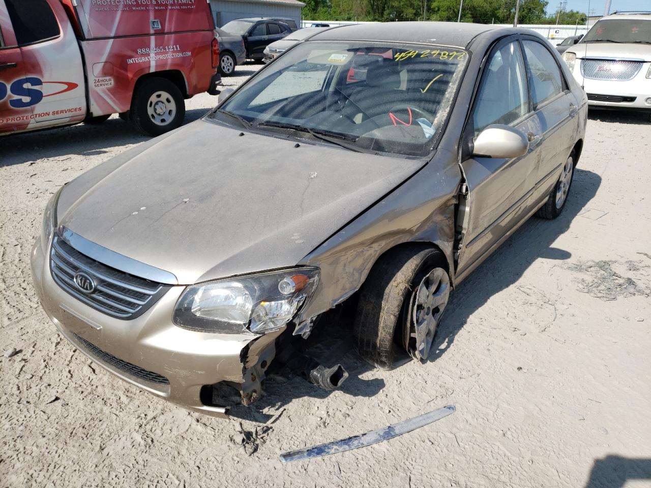 Photo 2 from auction – 2009 KIA SPECTRA with VIN KNAFE221595618439