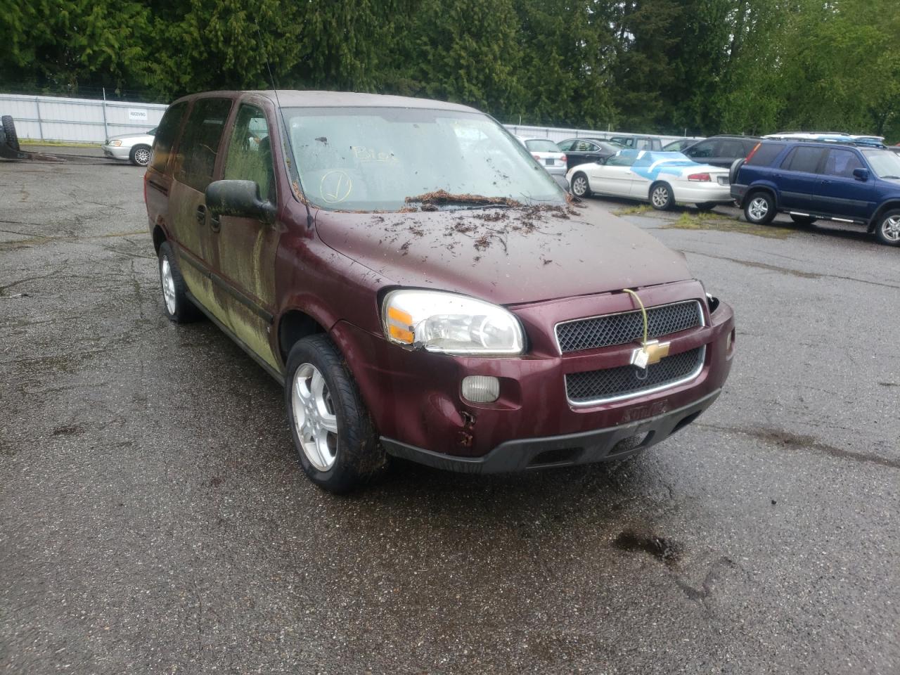 Photo 1 from auction – 2008 CHEVROLET UPLANDER L with VIN 1GNDV23W28D200789
