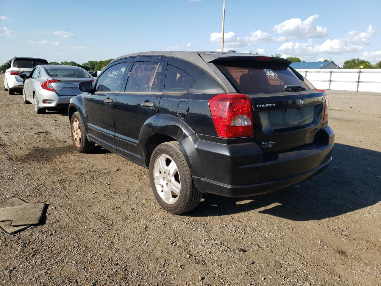 Photo 3 from auction – 2007 DODGE CALIBER with VIN 1B3HB48B17D148429