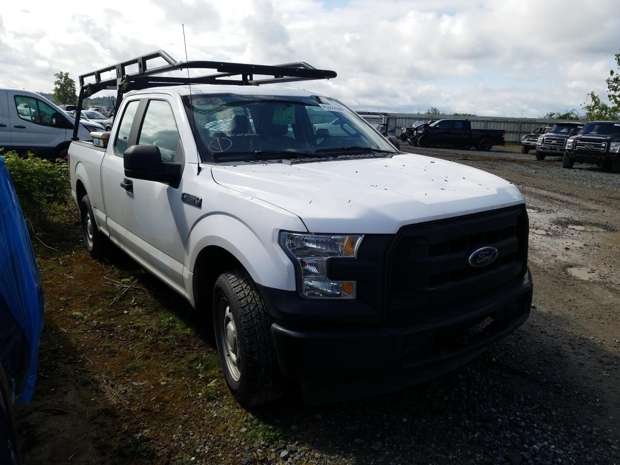FORD F150 SUPER 2017 with VIN 1FTEX1C87HKC19532 - Photo from auction