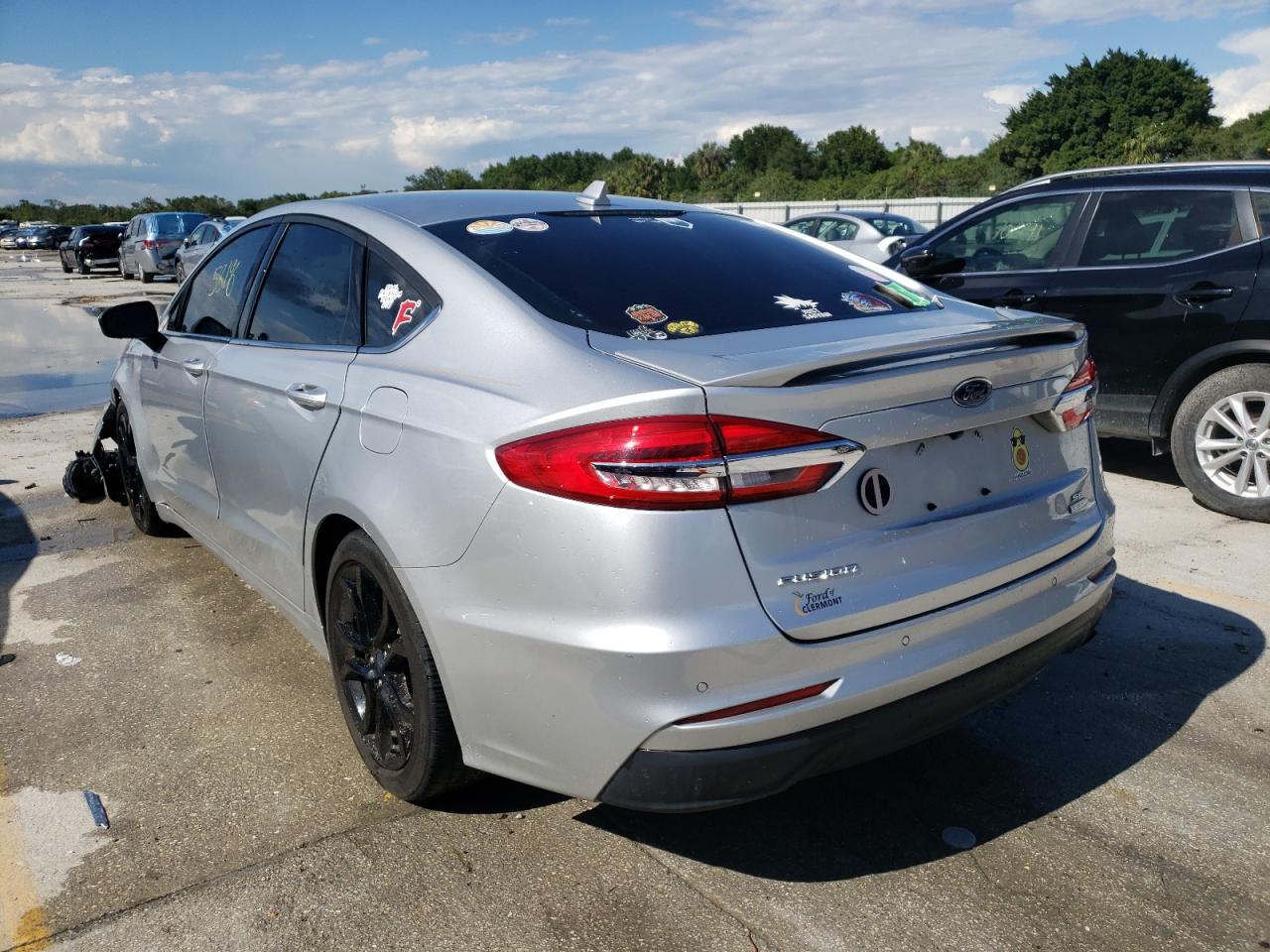 Photo 3 from auction – 2019 FORD FUSION SE with VIN 3FA6P0HD0KR162569
