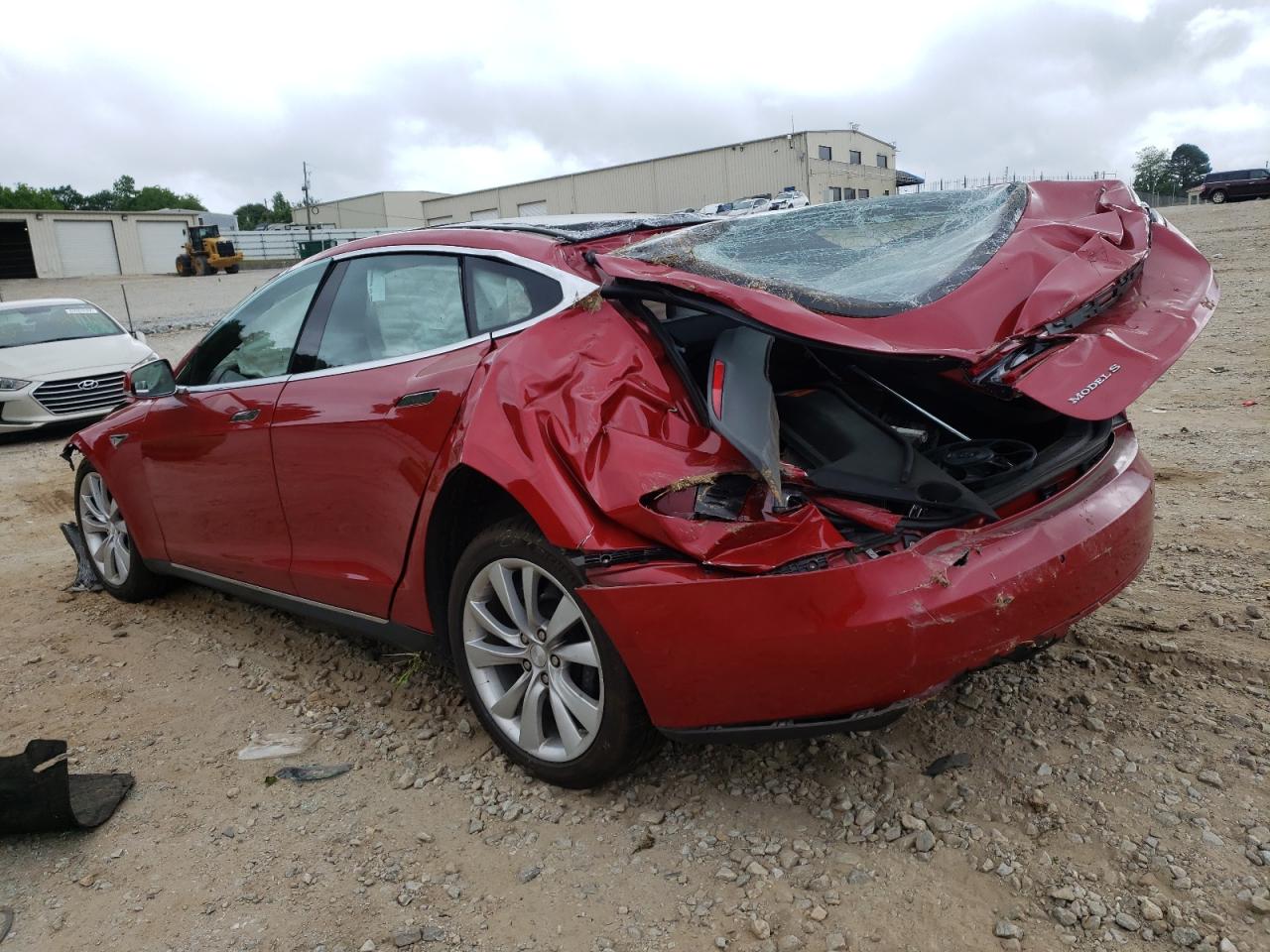 Photo 3 from auction – 2015 TESLA MODEL S with VIN 5YJSA1E21FF111902