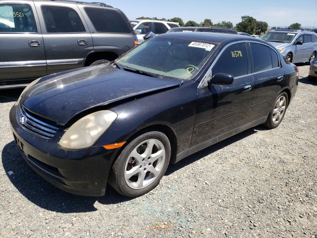Photo 2 from auction – 2004 INFINITI G35 with VIN JNKCV51EX4M618171