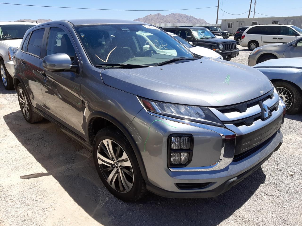 MITSUBISHI OUTLANDER 2020 with VIN JA4AR3AU9LU020719 - Photo from auction