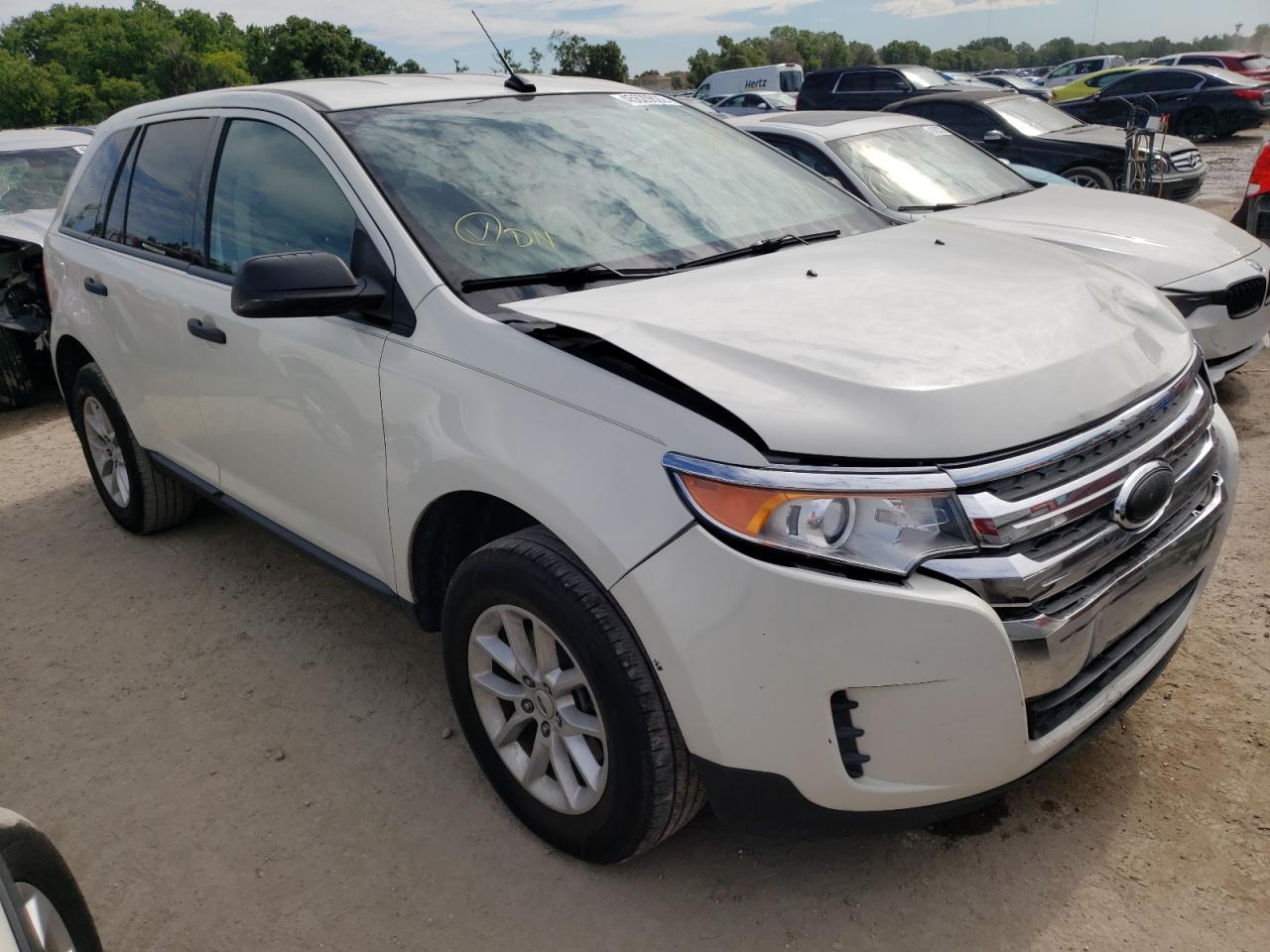 FORD EDGE SE 2013 with VIN 2FMDK3GC6DBE32041 - Photo from auction