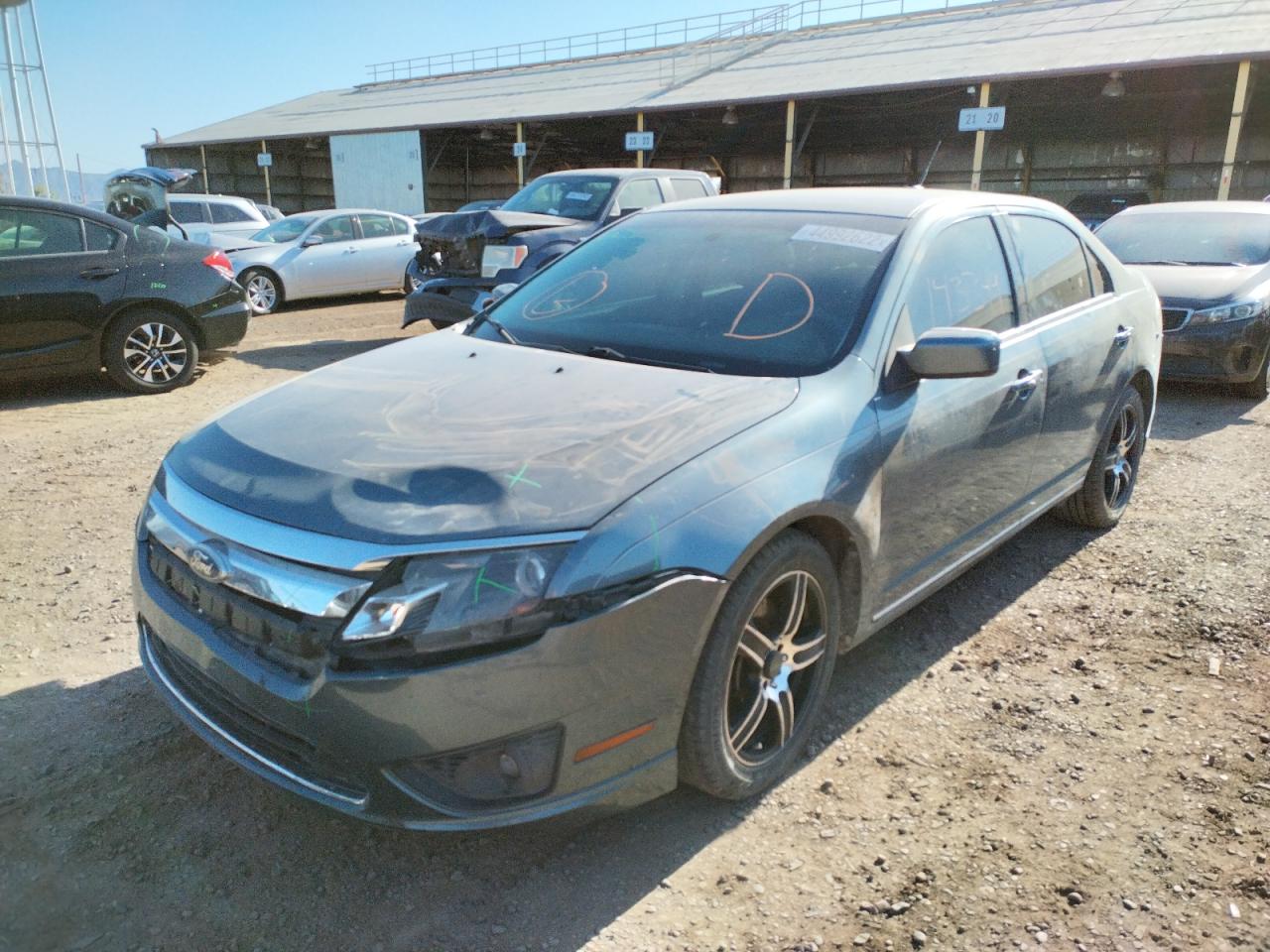 Photo 2 from auction – 2011 FORD FUSION SE with VIN 3FAHP0HA9BR323774