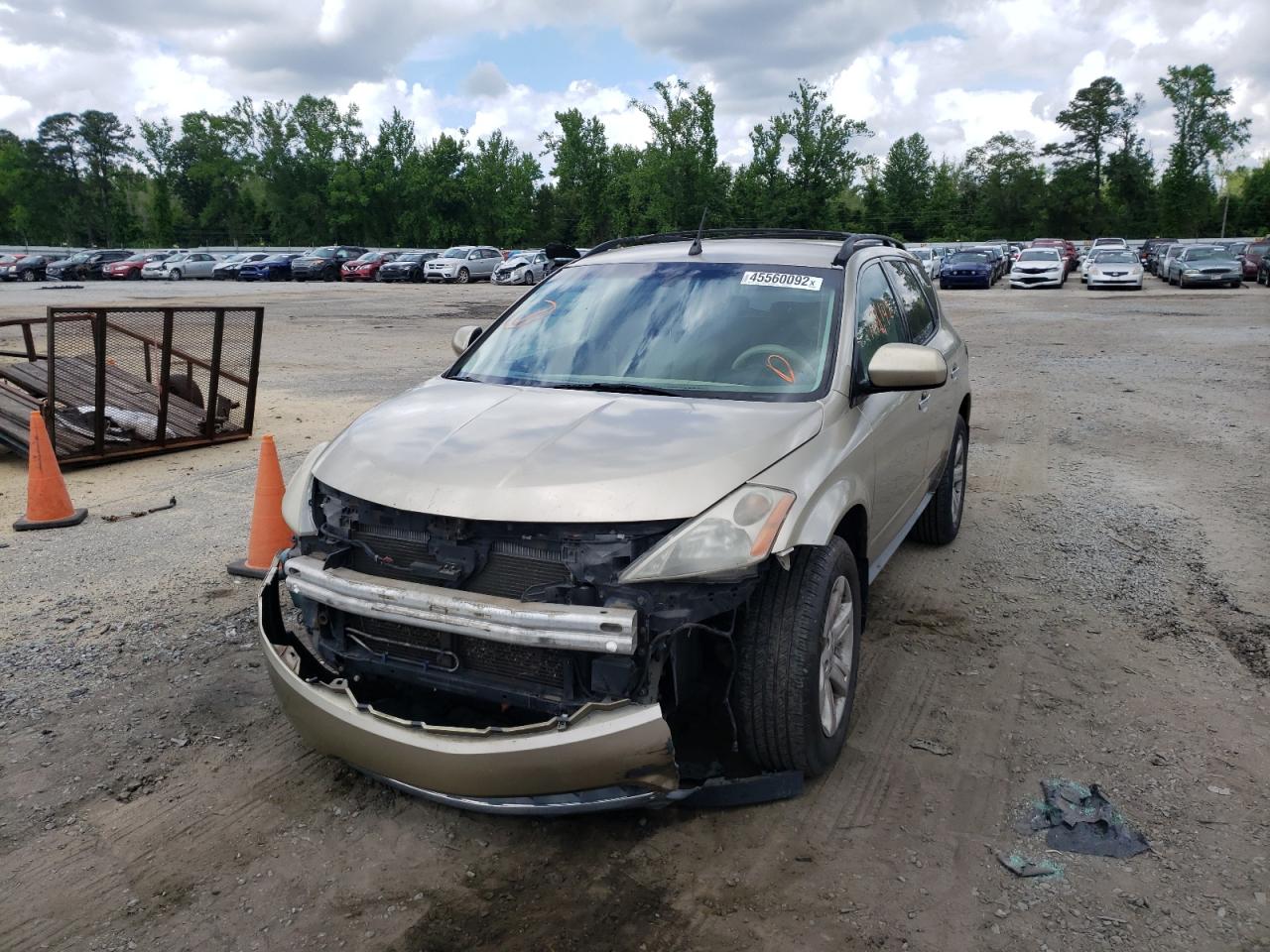 Photo 2 from auction – 2006 NISSAN MURANO SL with VIN JN8AZ08T86W429048