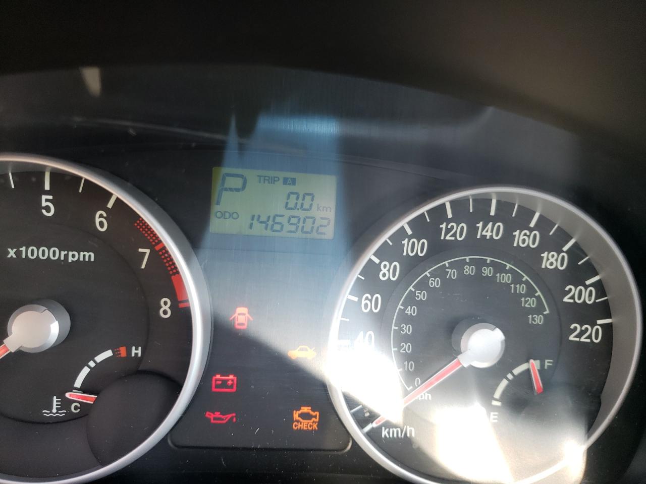 Photo 8 from auction – 2007 HYUNDAI ACCENT BAS with VIN KMHCN35C07U054786