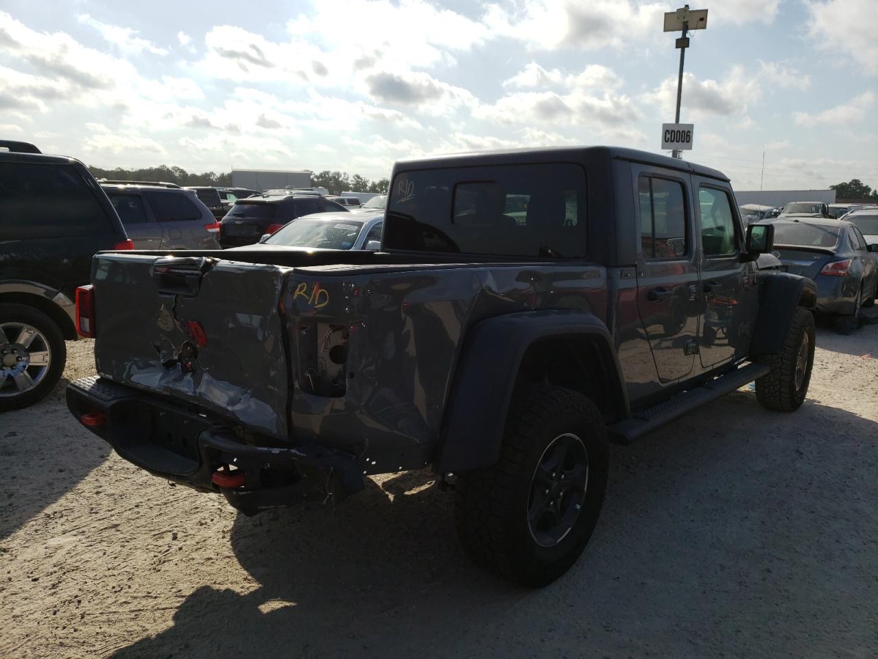 Photo 4 from auction – 2021 JEEP GLADIATOR with VIN 1C6JJTBG4ML607415
