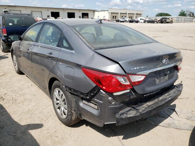 Photo 3 from auction – 2013 HYUNDAI SONATA GLS with VIN 5NPEB4AC5DH607634