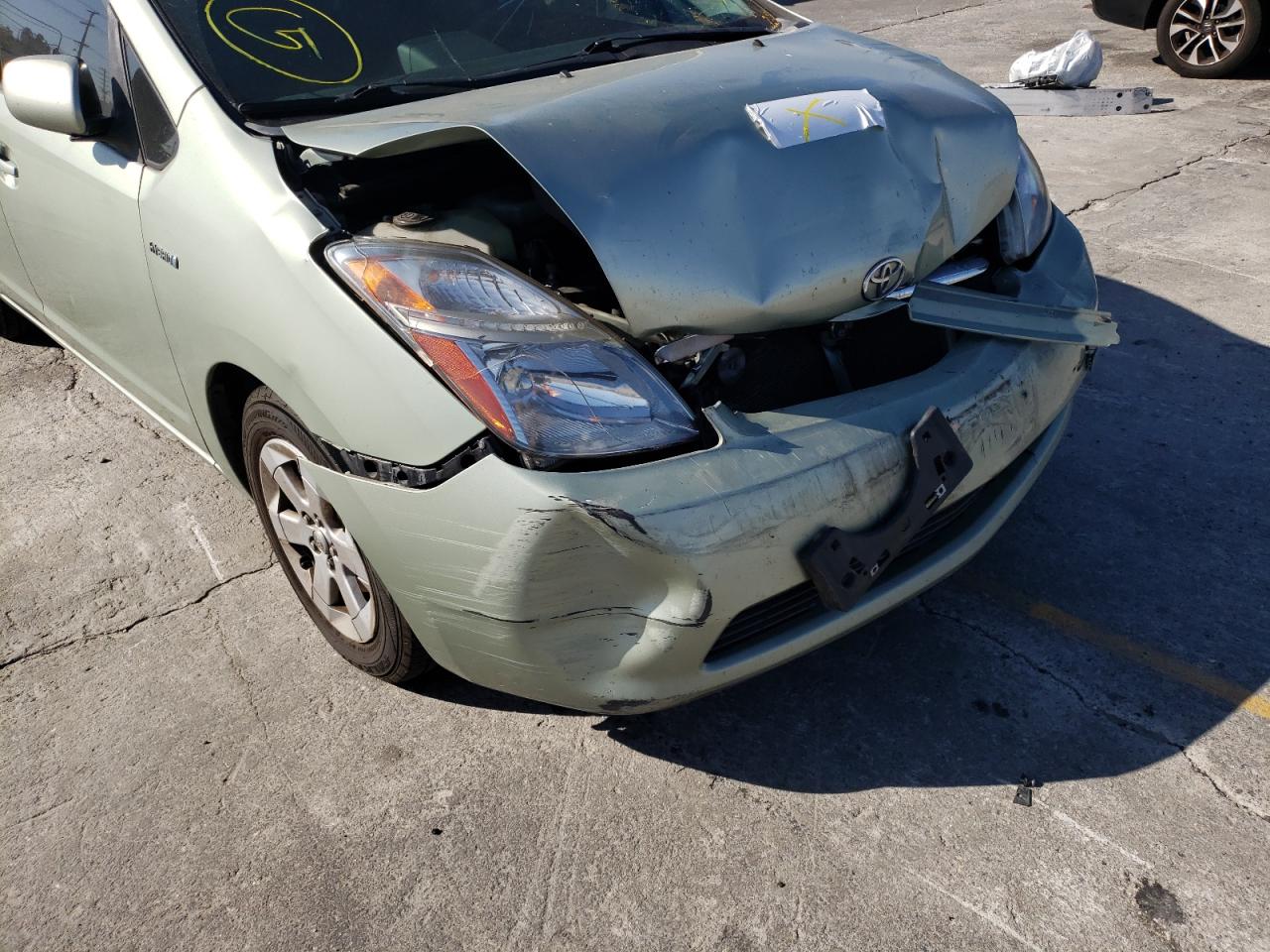 Photo 9 from auction – 2007 TOYOTA PRIUS with VIN JTDKB20U273280787