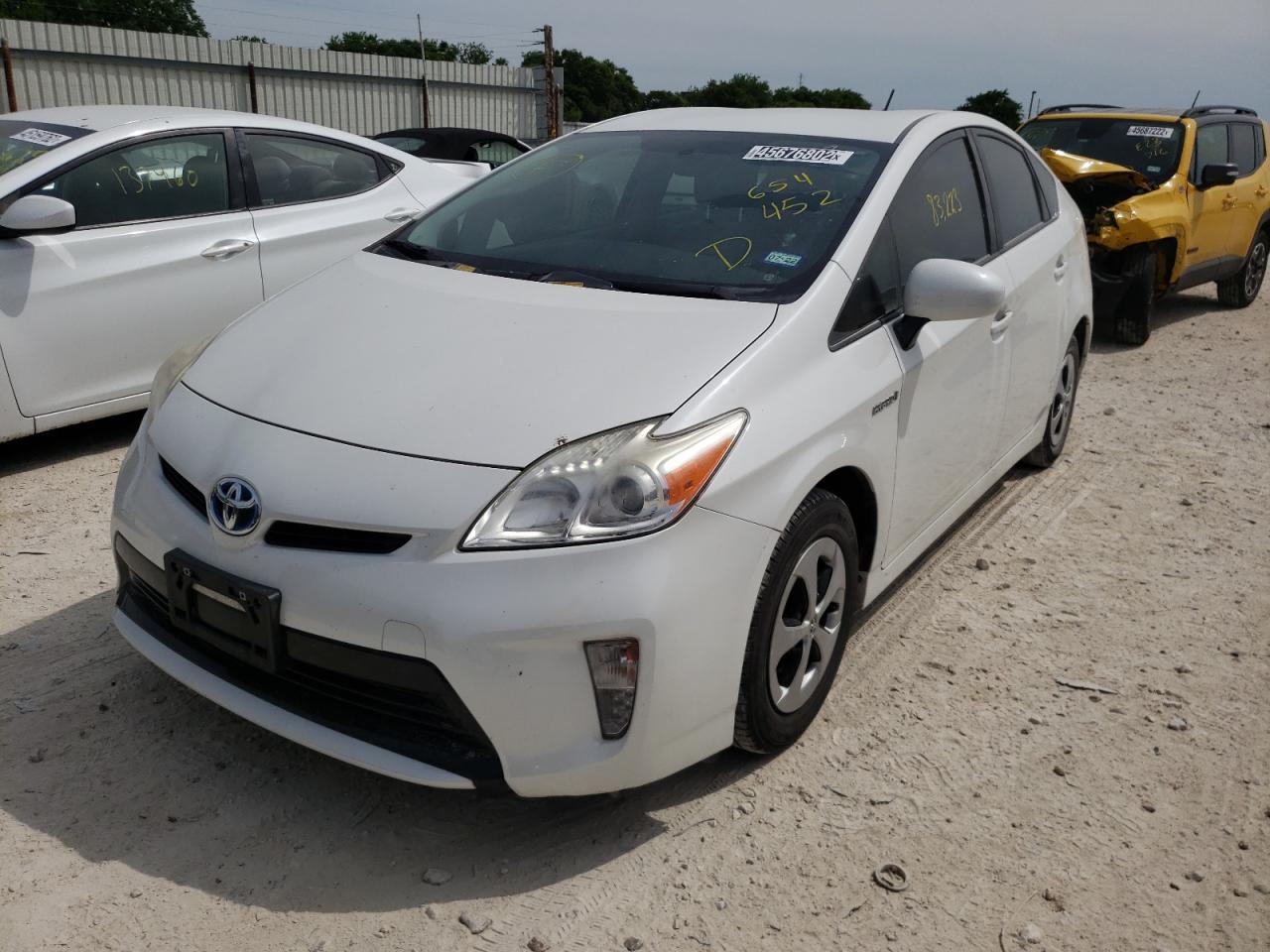 Photo 2 from auction – 2013 TOYOTA PRIUS with VIN JTDKN3DU2D5654452