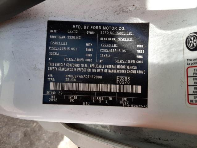 Photo 10 from auction – 2013 FORD TRANSIT CO with VIN NM0LS7AN7DT172800