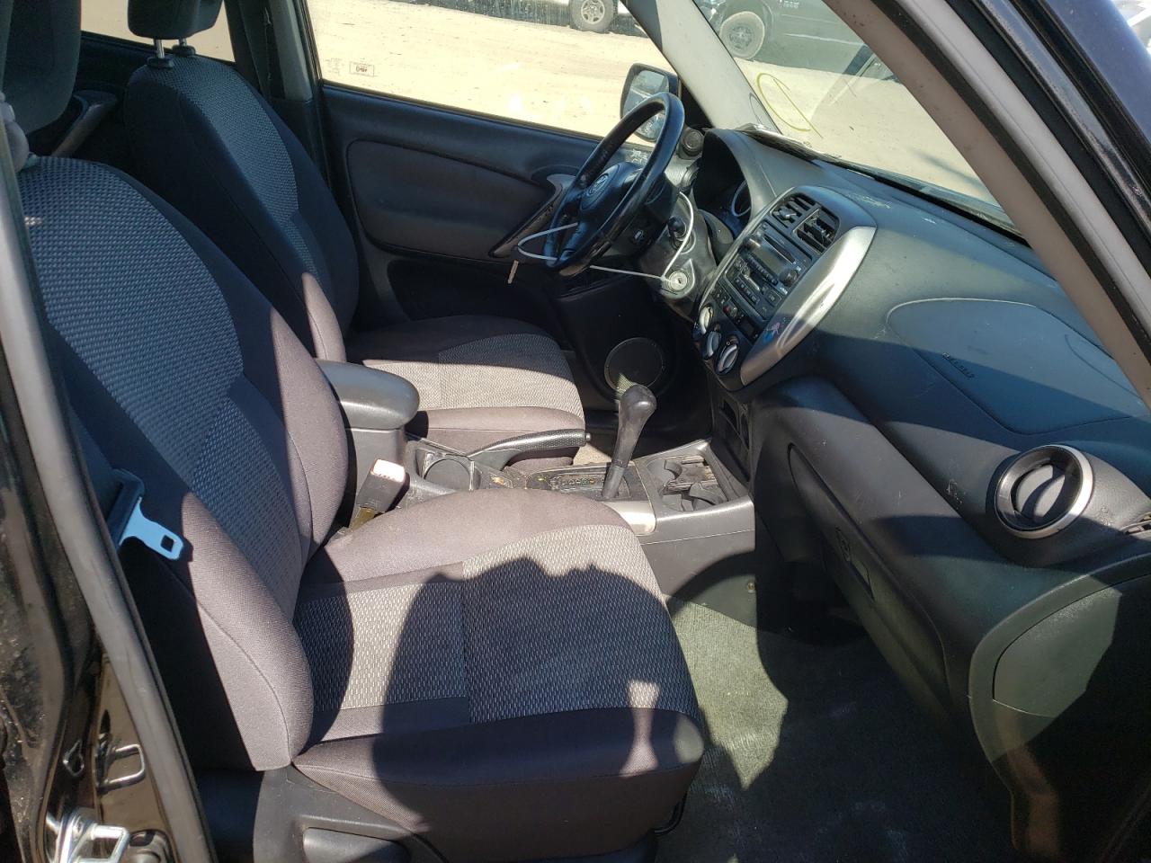Photo 5 from auction – 2005 TOYOTA RAV4 with VIN JTEGD20V950088298