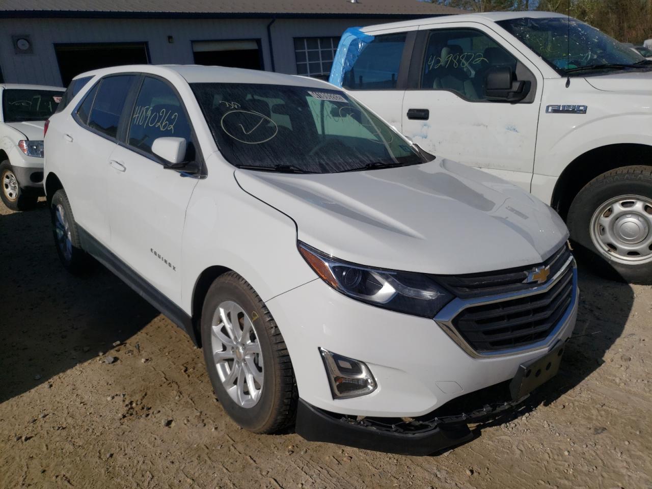 CHEVROLET EQUINOX LT 2021 with VIN 3GNAXTEV7MS122575 - Photo from auction