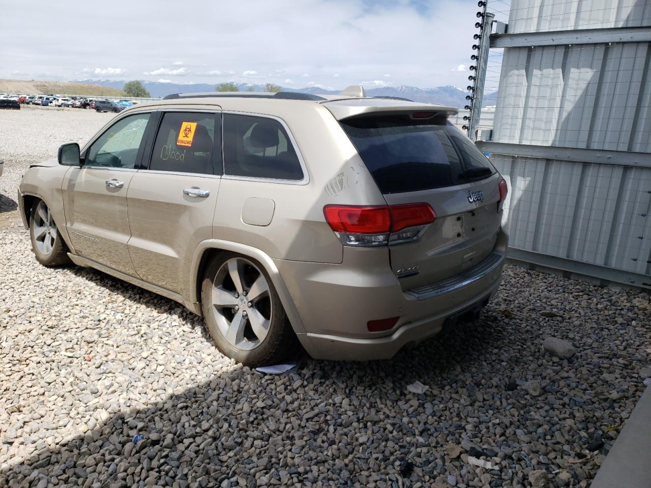 Photo 3 from auction – 2014 JEEP GRAND CHER with VIN 1C4RJFCM2EC427210