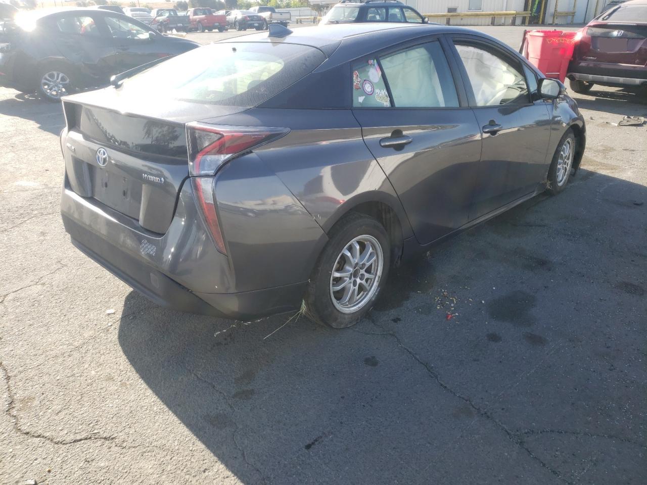 Photo 4 from auction – 2016 TOYOTA PRIUS with VIN JTDKARFU9G3505659