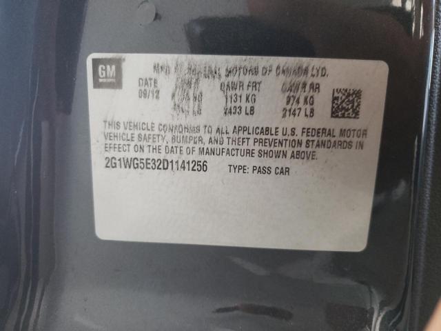 Photo 10 from auction – 2013 CHEVROLET IMPALA LT with VIN 2G1WG5E32D1141256